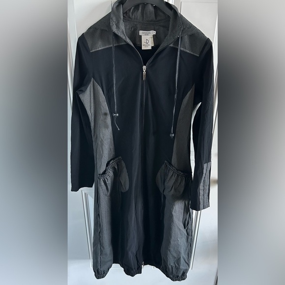 Dzhaveal Couture Long Trench Coat or Dress Sz XL. - Picture 7 of 7